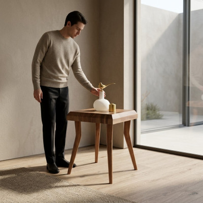 Beistelltisch Holz Tische Modern Couch Tisch Kaffeetisch Italienische Möbel 