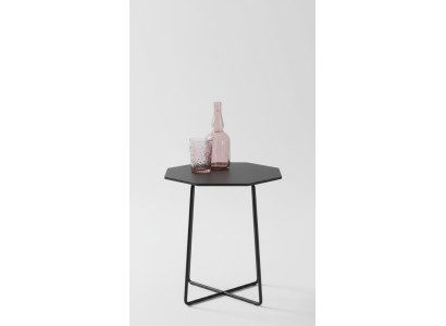 Beistelltisch Edelstahl Beistelltisch Tisch Wohnzimmer Couchtische Mattschwarzer