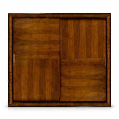 Kleiderschrank Braun Holz Möbel Schrank Design Luxus Schwebetüren Schränke Neu