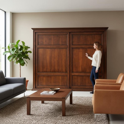 Garderobe Schlafzimmer Klassischer Kleiderschrank Schrank Regal Kleiderschränke