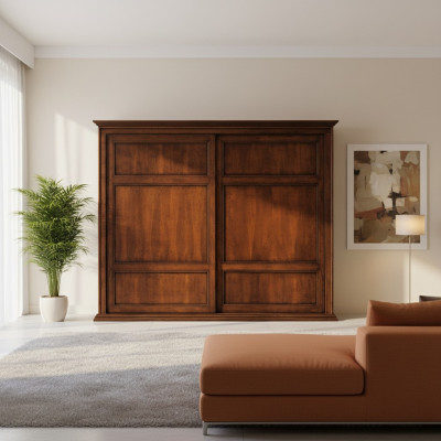 Garderobe Schlafzimmer Klassischer Kleiderschrank Schrank Regal Kleiderschränke