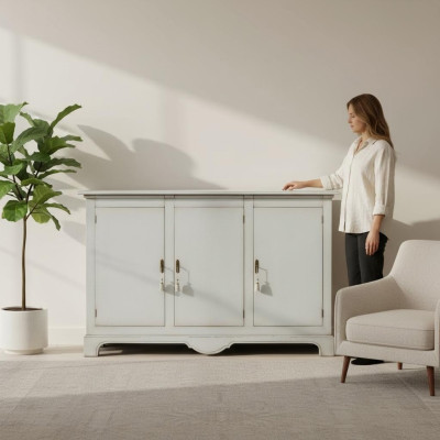 Kommoden Schrankmöbel aus Naturholz Kleiderschrank Kommode Sideboard neu-