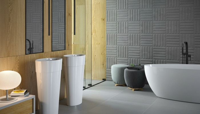 Modernes Design Waschbecken Acryl Bad Freistehender Waschtisch