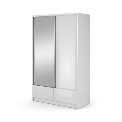 Garderobe Aufbewahrung 130cm Regal Schrank Archiv Schiebetüren Schiebetüren Büro