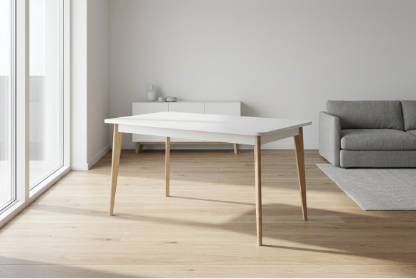 Moderner Holztisch Esstisch Tisch Holz Tische 140/180cm Ess Zimmer Ausziehbar