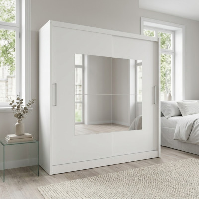Design Kleider Schrank Schiebe Schränke Holz Schwebe Türen Kleiderschrank 180cm