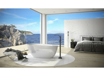 Freistehende Badewannen Design Badewanne Wanne Bad Badezimmer Wannen Acryl Neu