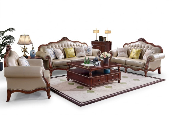 Sofagarnitur 3+2+1 Sitzer Set Design Sofas Polster Couchen Moderne