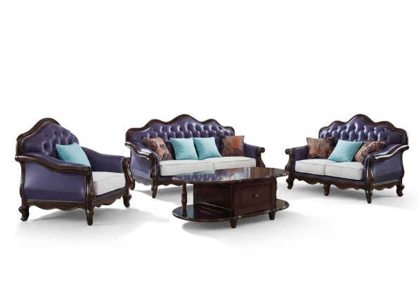 Luxus Sofagarnitur 3+2+1 Sitzer Klassischer Wohnzimmer Sofas Couchen