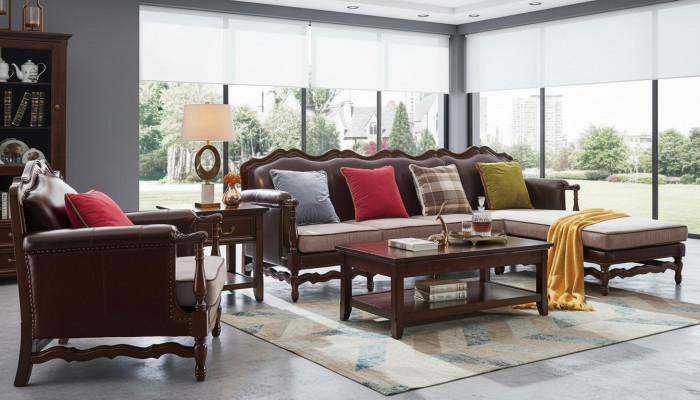 Amerika Möbel 1800 Stil Kolonial Stil Wohnzimmer Möbel Sofagarnitur