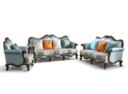 Luxus Möbel Sofagarnitur 3+2 Sitzer Sofa Couchgarnitur Couch Sessel