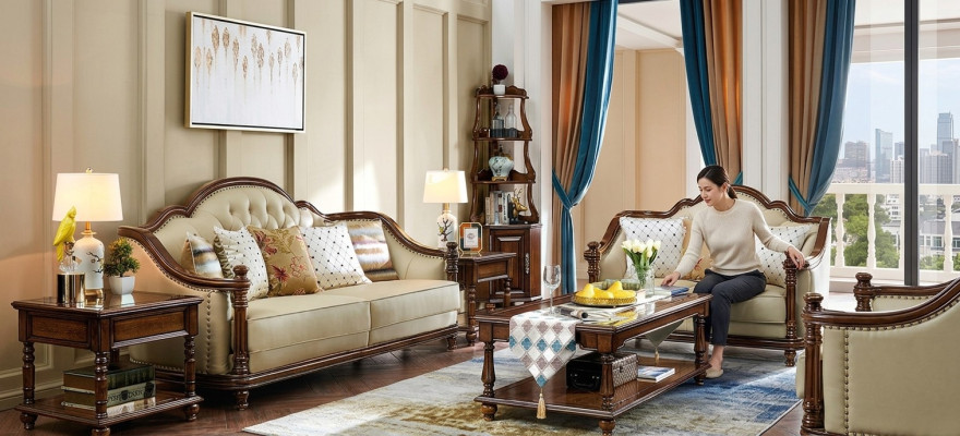 Klassische Design Sofagarnitur 3+2 Sitzer Garnitur Sofa 2 tlg Set