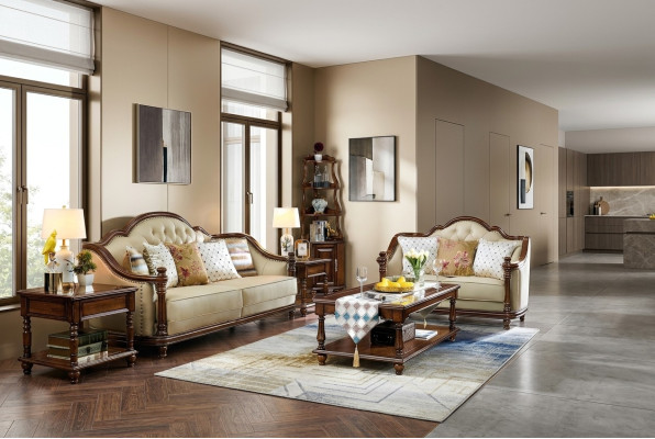 Klassische Design Sofagarnitur 3+2 Sitzer Garnitur Sofa 2 tlg Set