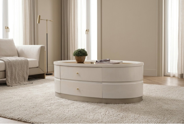 Kaffee Tisch Beistell Tische Wohnzimmer Holz Couchtisch Design Weiß