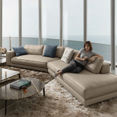 Ledersofa Ecksofa Couch Prianera Sofa Couchen Italienische Möbel Sofas