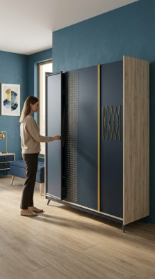 Kleiderschrank Schrank Design Kinderzimmer Möbel Mehrzweck Schränke