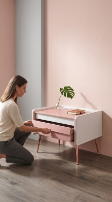 Design Nachttische Konsolen Beistelltische Holz Kinder Nachttisch Kinderzimmer