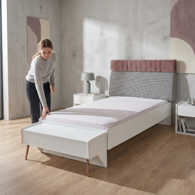 Design Betten Kinderbett Jugendzimmer Bett Kinderbett Möbel Holz Weiß