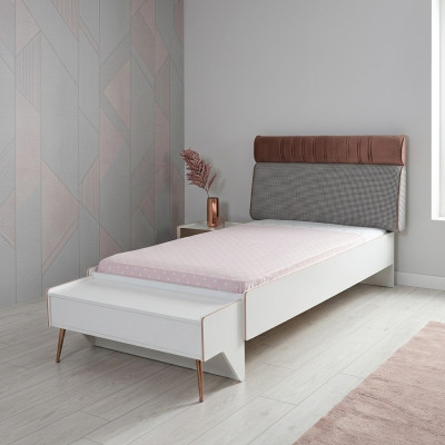 Design Betten Kinderbett Jugendzimmer Bett Kinderbett Möbel Holz Weiß