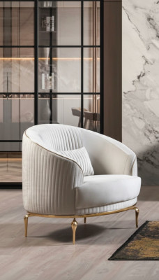 Luxus Einsitzer Sessel Couch Polster Möbel Relax Club Designer Sofa