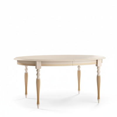 Klassischer Esstisch Ovale Tische Esszimmer Tisch Holz Möbel Luxus Neu