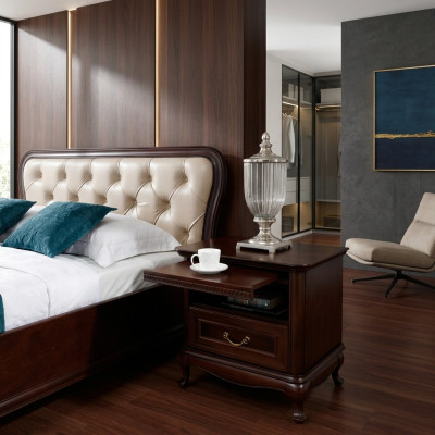 Hotel Nachttisch Schlafzimmer Serviert Schublade Konsolen Tisch Holz