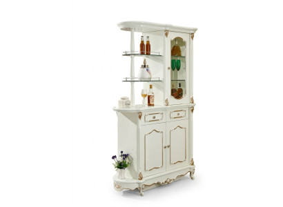 Hausbar Klassische Bar Regal Trennwand Schrank Schrank Vitrine Holz