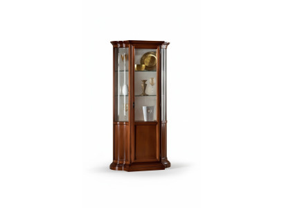 Vitrine Glasschrank Braun Luxus Italienische Möbel Vitrinen Schränke Wohnzimmer