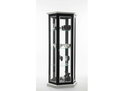 Vitrine Glasschrank Schwarz Luxus Italienische Möbel Vitrine Schränke Wohnzimmer