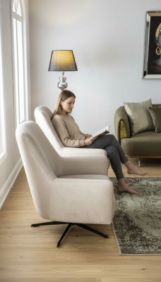 Sessel Modernes Einsitzer luxus Sessel Einrichtung Wohnzimmer Sofa 1 Sitzer Neu