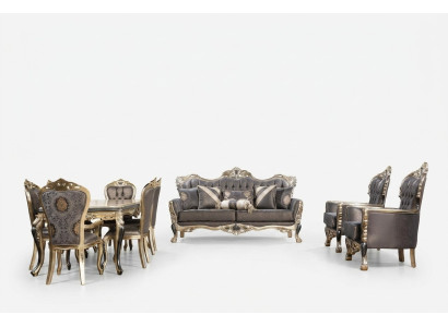 Sofagarnitur 3+1+1 Sitzer Set Design Sofas Polster Couchen Relax Klassisch Sofa