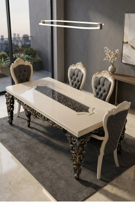 Luxus Esstisch Barock Tische Esszimmer Tisch Klassische Möbel Esstische