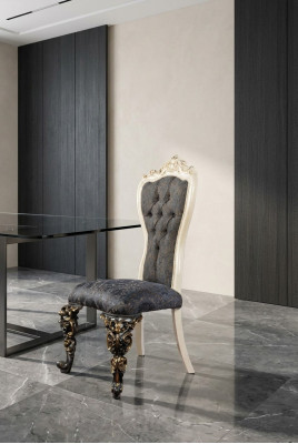 Klassischer Chesterfield Thronsessel Designer Esszimmer Stuhl Luxus Einsitzer