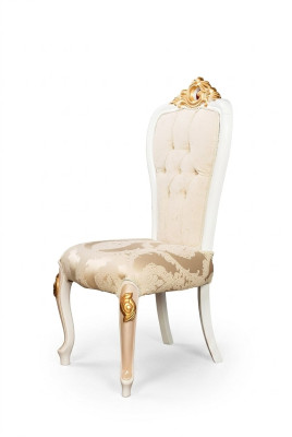 Klassischer Chesterfield Stuhl-Set x4 Esszimmer Stuhl-Garnitur Lehnstühle