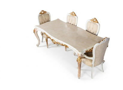 Tisch Klassischer Luxus Holz Tische Barock Rokoko Antik Stil Ess Wohn Zimmer