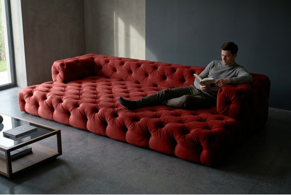 Design Chesterfield Sofagarnitur Big xxl Sofa 5-Sitzer Couch Polster Sofas