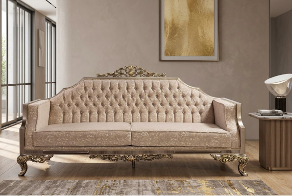 Klassische Couch Luxus Sofa Polster Möbel Couchen Einrichtung Barock