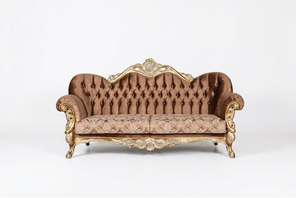 Klassische Dreisitzer Barock Couch Einrichtung 3er Französische Möbel