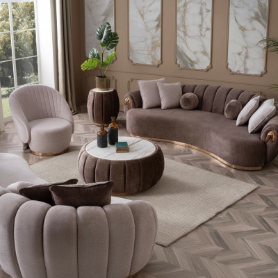Sofagarnitur Couch Polster Möbel Set 3+1 Couchtisch 3tlg. Sitzpolster Garnituren