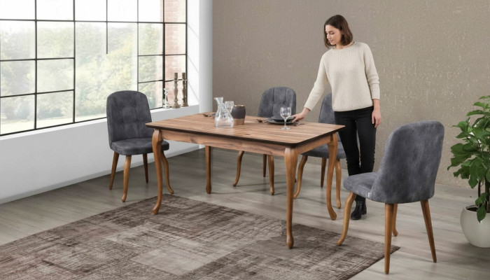 Esszimmer Esstisch Set Essgarnitur Sitzmöbel Set Esszimmer Sets Eh 4 Stühle 5tlg