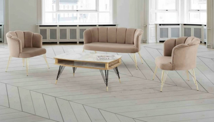 Sofagarnitur Couch Sofa Polster Möbel Couchen 3tlg. Set Garnitur Komplett