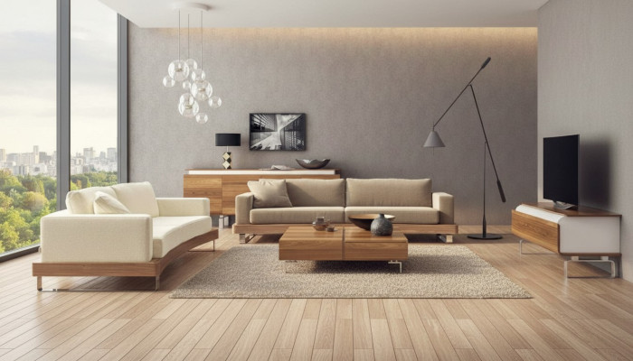 Moderne Couchgarnitur 3+2 Sitzer Luxuriöse Wohnzimmer Sofas Polster-Set