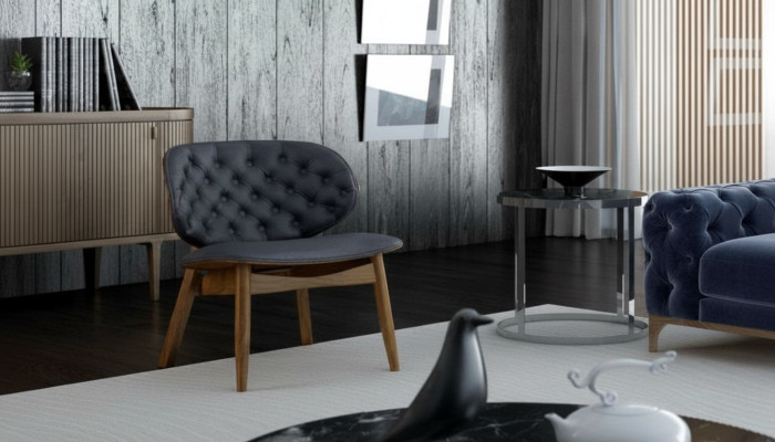 Chesterfield Stuhl Luxus Einsitzer Esszimmermöbel Wohnzimmer Sitzer