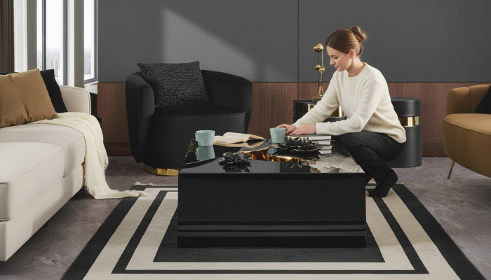 Kaffeetisch Beistelltisch Couchtisch Design Tisch Wohnzimmertisch Tische Möbel