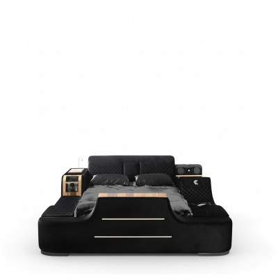 Bett mit tv Lift Fernseher Multifunktion Betten Doppelbett Schlafzimmer