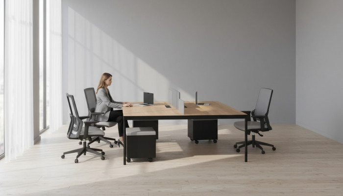 Moderne Arbeitsplatzmöbel Schreibtische Luxus Einrichtung Holzmöbel Neu
