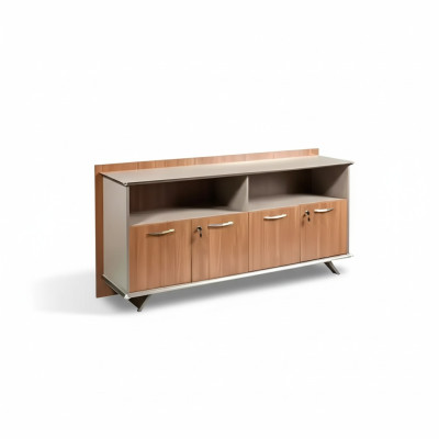 Modernes Braunes SIdeboard Designer Kommode Luxus Massivholz Kommode