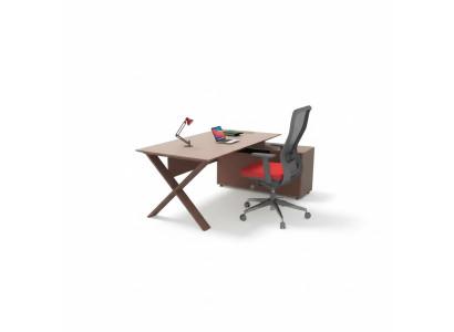 Schreibtische Büromöbel Eckschreibttisch Arbeitstische Holzmöbel Braun