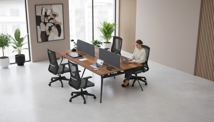 Großer Computertisch Büromöbel Laptoptisch Arbeitstische Arbeitszimmermöbel
