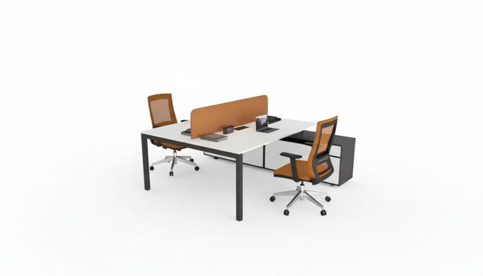 Großer Arbeitstisch Büromöbel Arbeitszimmer Einrichtung Luxus Design